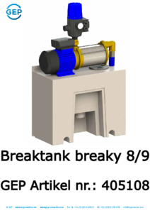 405108 Breaktank Breaky 8-9 EN1717